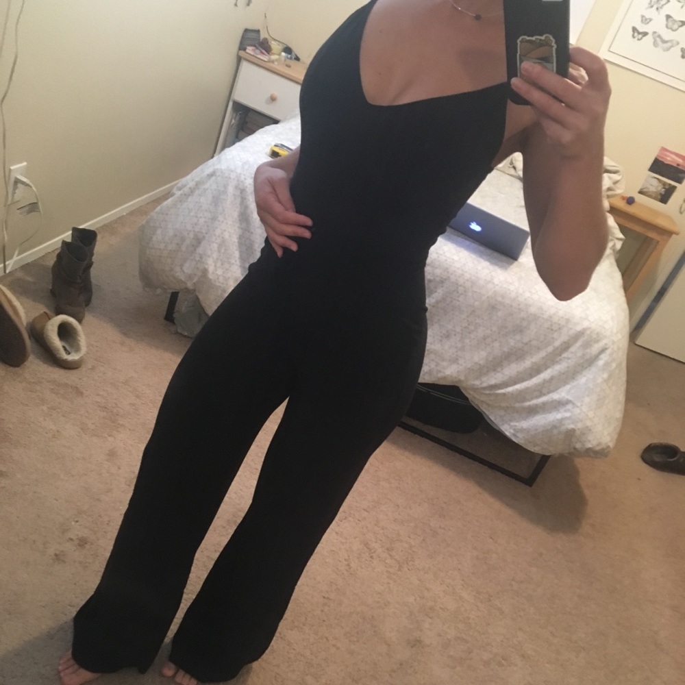 Black Spaghetti Strap Jumper